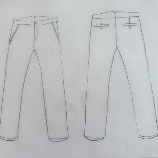 Soft Leather Chinos - From £825