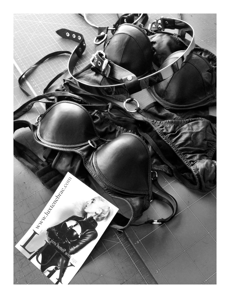 We are the UK's first and oldest handmade luxury leather lingerie brand.