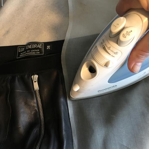 How to Iron Leather