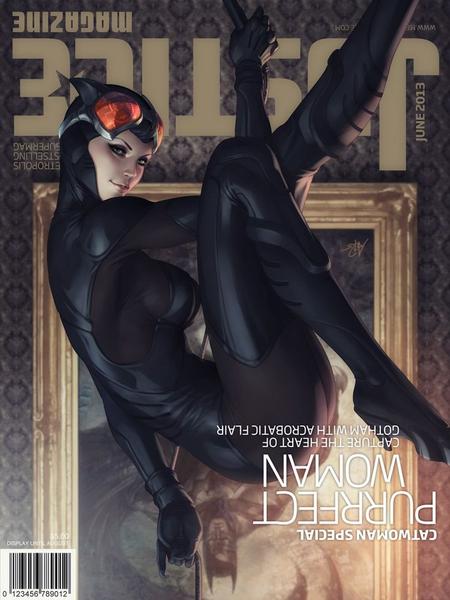 Meow...... Catsuit love.