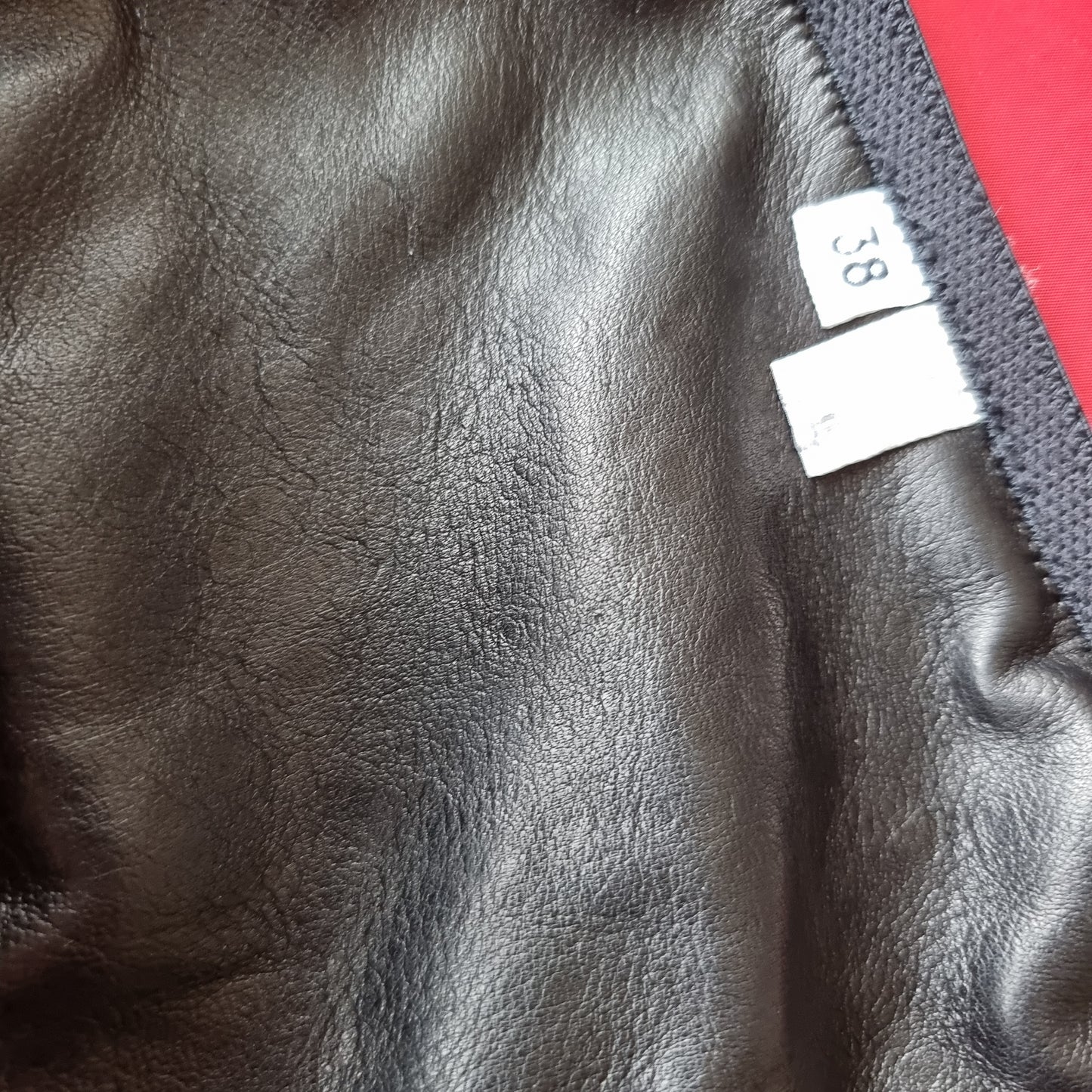 Men’s Leather Lined Briefs SLIGHT SECONDS 40 Black