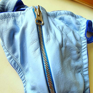 Men's Zip Thong size Arctic Blue 32/ S- was £109