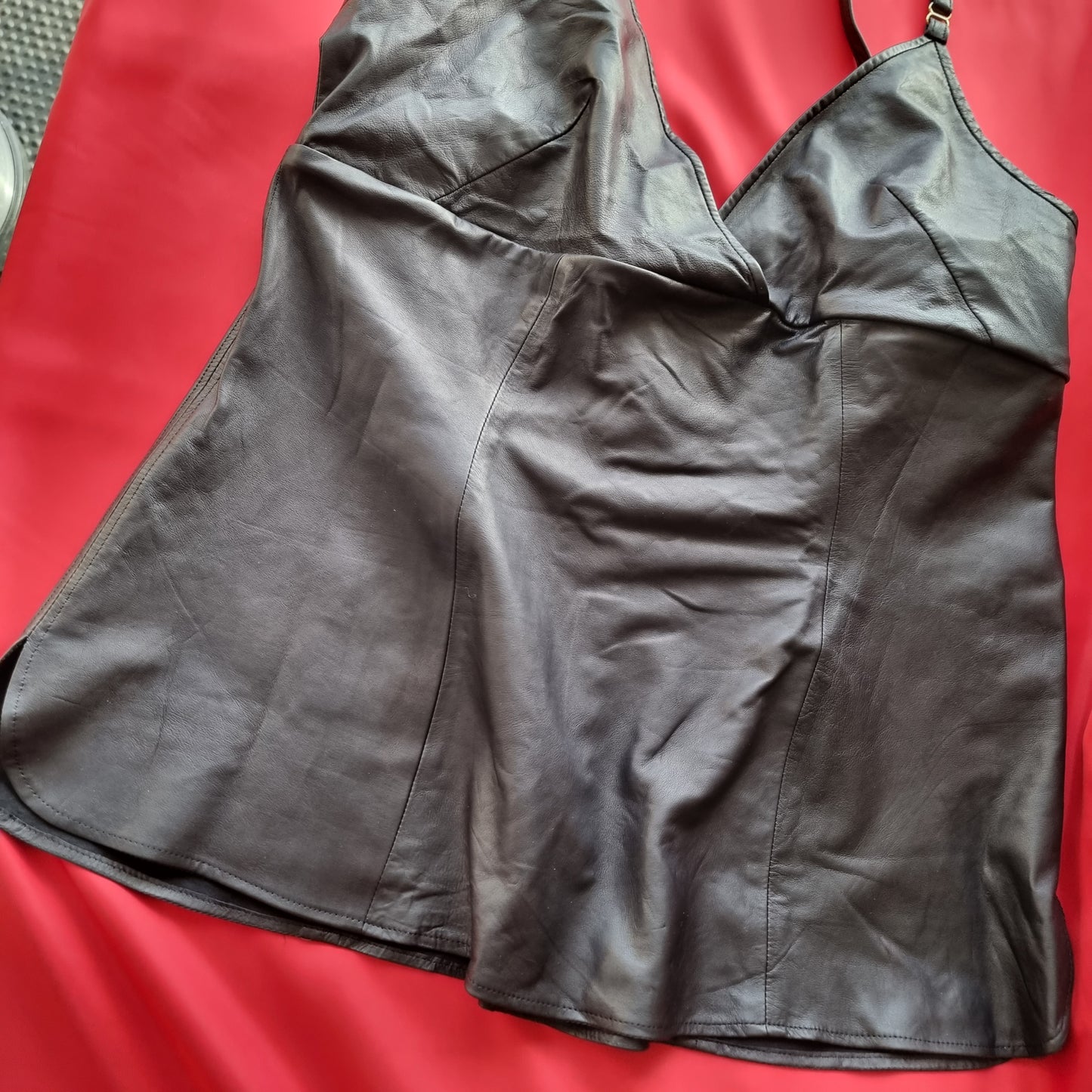 Leather Camisole