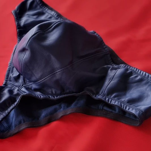 Men's Fitted Pouch Briefs  30 Indigo with black edge - NOW AT 70% OFF!