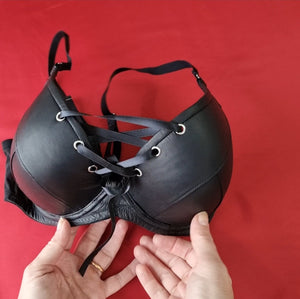 Corset Plunge - 32B to 40H cup - Black Edition