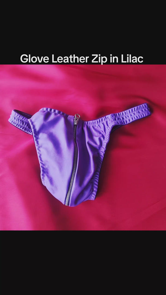Men's Zip Thong size 32/S Lilac - now 60% OFF!