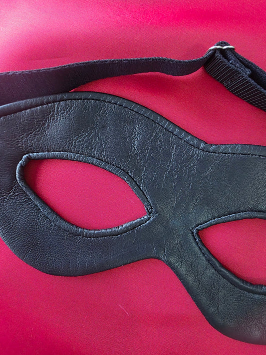 The Leather Eye Mask