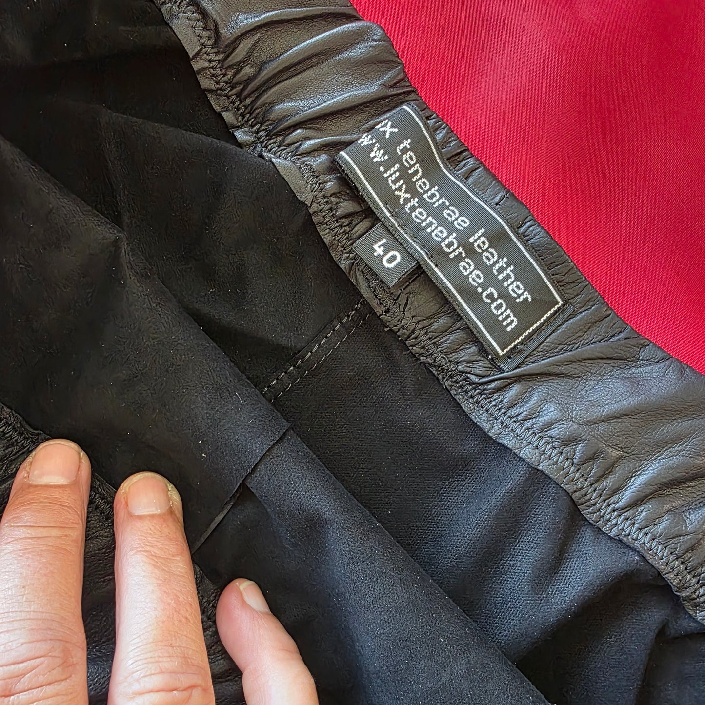 NEW! Total Immersion: Glove Leather Covered Waistband Boxers