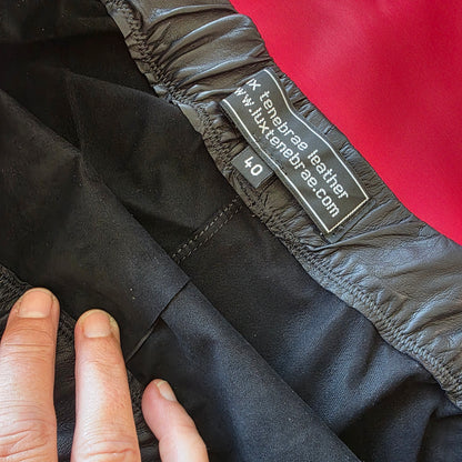 NEW! Total Immersion: Glove Leather Covered Waistband Boxers