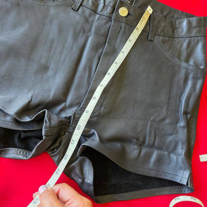 EsES Pantalones de cuero blando cazador