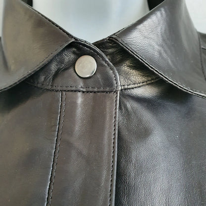 The Tailored Leather Shirt
