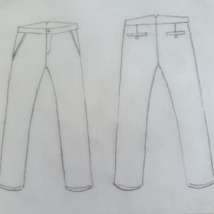 Hunter jeans de cuero suave