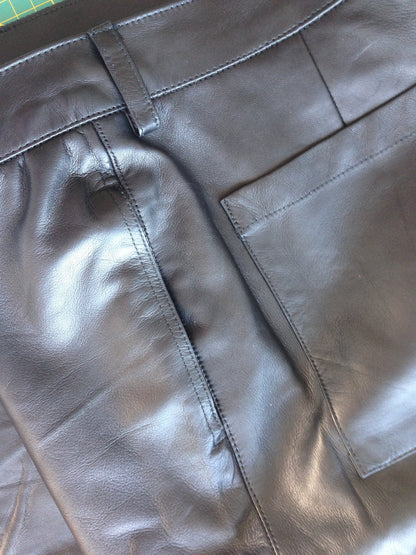 The Softest Leather Chinos