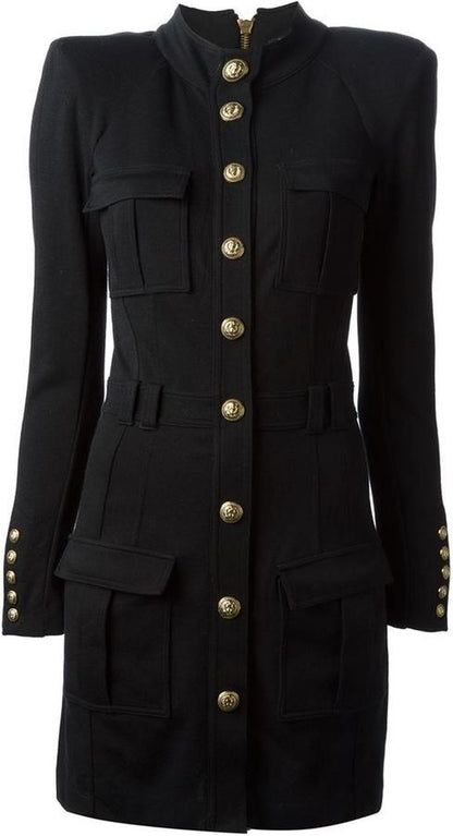 Astrid vestido militar