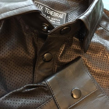 The Tailored Leather Shirt