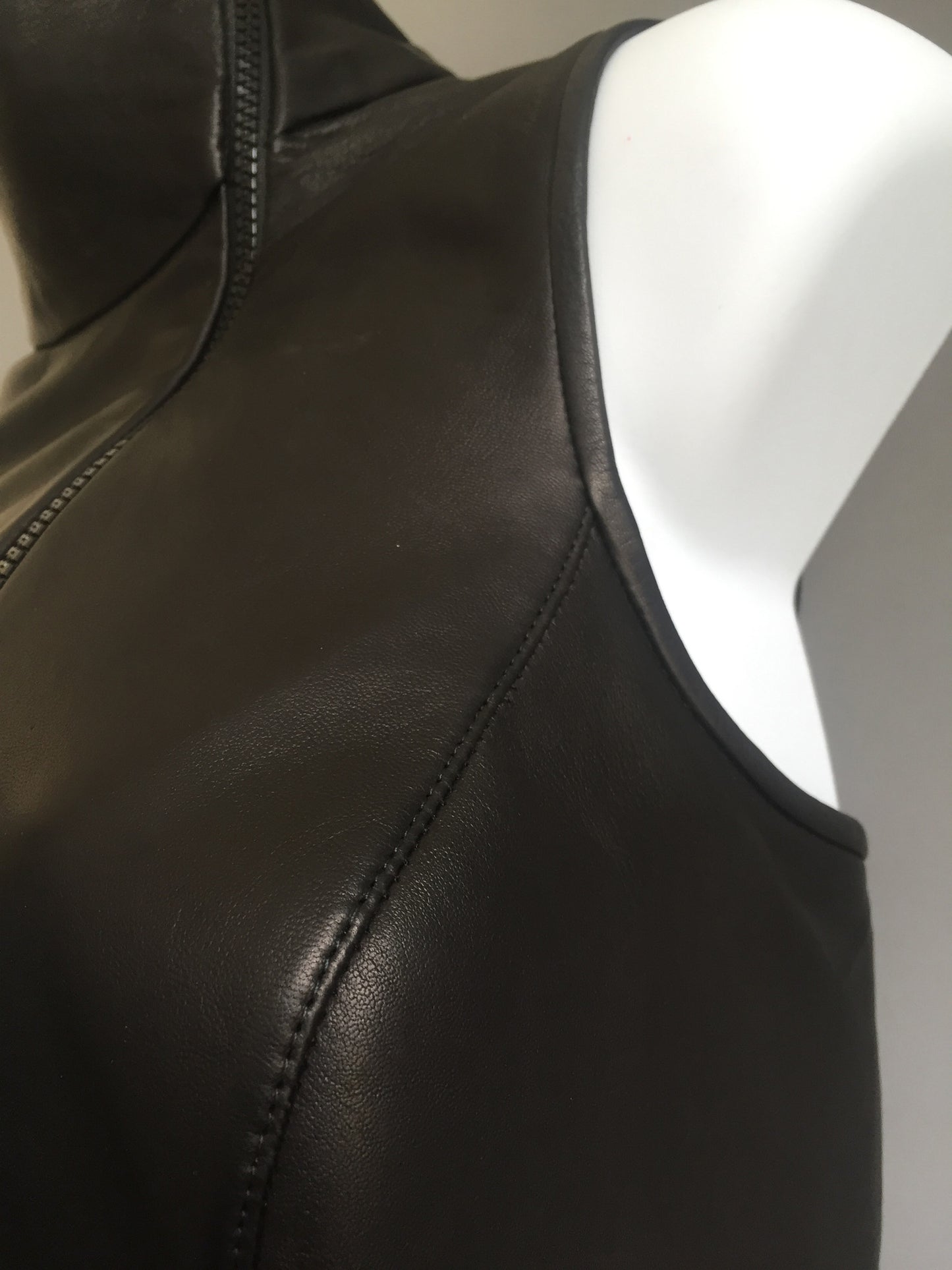 Sparta Minimalist Leather Vest